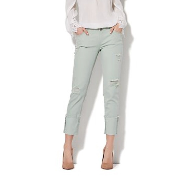 New York & Company Denim - New York and Company boyfriend jeans